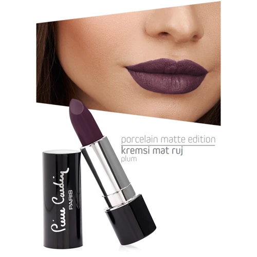 Pierre Cardin Matte Chiffon Touch Lipstick №221 Сливовий Помада для губ 4 g: Тип помади Помада-стик