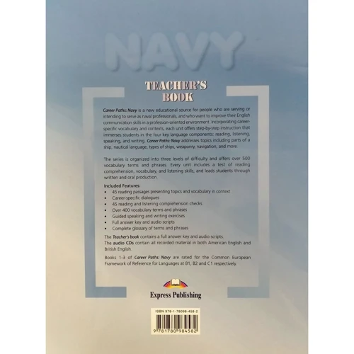 Career Paths: Navy: Teacher's Book: Виробник Express Publishing