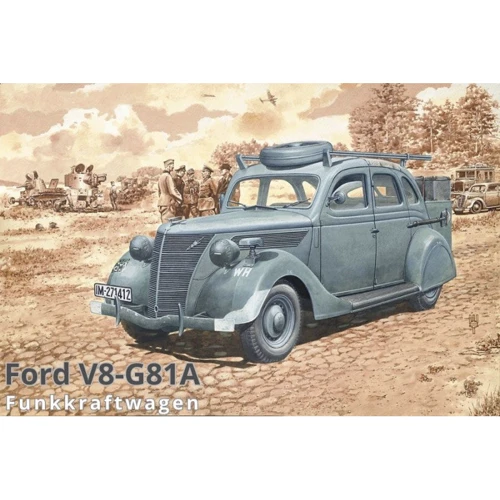 Штабной автомобиль RODEN Ford V8-G81A Funkkraftwagen