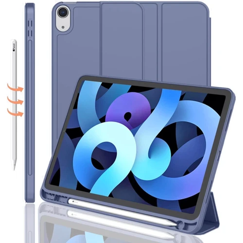 Аксесуар для iPad BeCover Direct Charge Pen з Pencil Mount Purple для iPad Air 2020/iPad Air 2022 (708781): Матеріал искусственная кожа