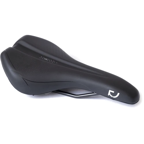 Седло Green Cycle Active 150, стальные рейлы, черное (SAD-63-02)