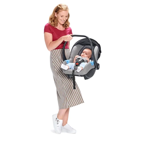 Автокрісло-переноска Kinderkraft Mink Gray Melange (KKFMINKGRM0000) фото 8