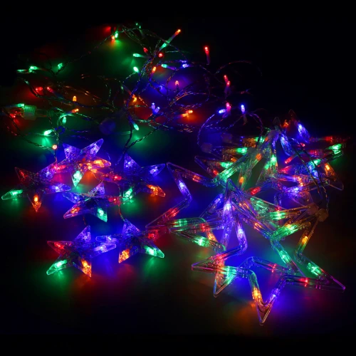 Гирлянда бахрома уличная (наружная) Springos 2 м 138 LED CL4017 Mix: Количество ламп 138