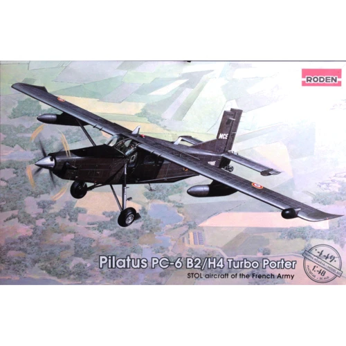 Модель Roden Самолет Pilatus PC-6 B2/H4 Turbo Porter (RN449)