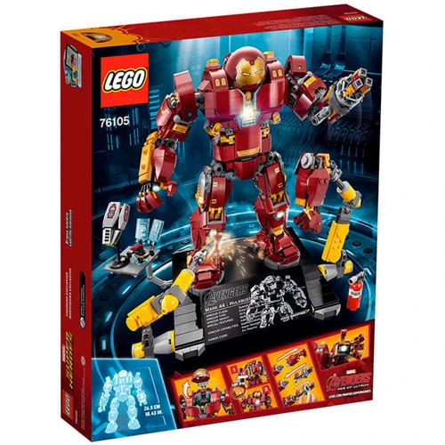 LEGO Халкбастер: Ера АЛЬТРОН (76105): Кількість деталей, шт. 1363