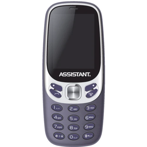Мобільний телефон Assistant AS-203 Dual Sim Blue (UA UCRF)