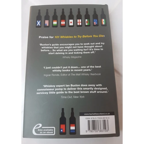 Ian Buxton: 101 World Whiskies to Try Before You Die: Количество страниц 224