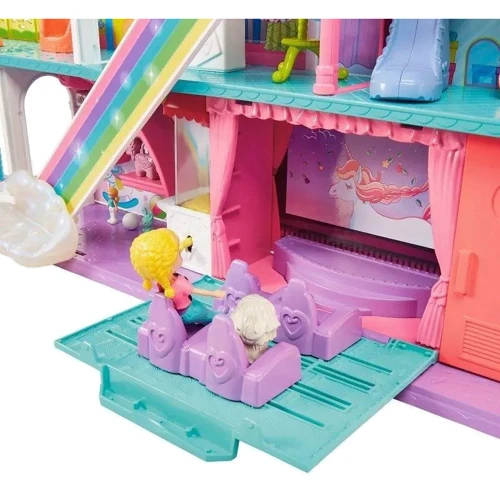 Игровой набор Polly Pocket Sweet Adventures Rainbow Радужный торговый центр (HHX78): Производитель Polly Pocket