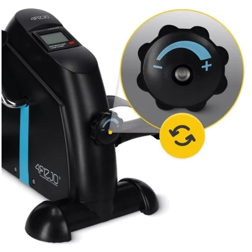 Велотренажер 4FIZJO Evo 2 в 1 для рук и ног MBIKE01 Black/Blue (MBIKE01)