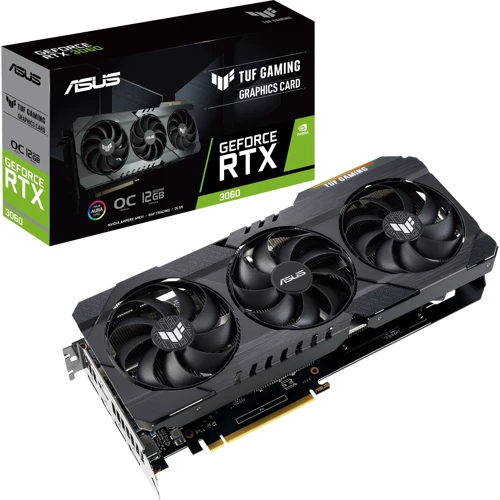 Відеокарта ASUS TUF Gaming GeForce RTX 3060 (TUF-RTX3060-O12G-GAMING): Форм-фактор Стандартна