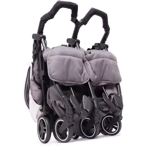 Прогулочная коляска для двойни Baby Monsters Kuki Twin Texas (черное шасси) (BMKT-10005_0TX) фото 7