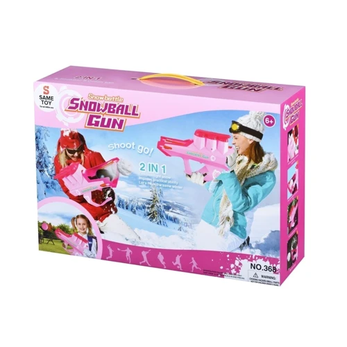 Бластер Same Toy 2 в 1 Розовый (368Ut)
