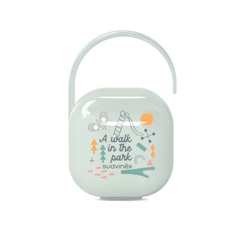 Футляр для пустушки Suavinex A walk in the park, зелений (308203)