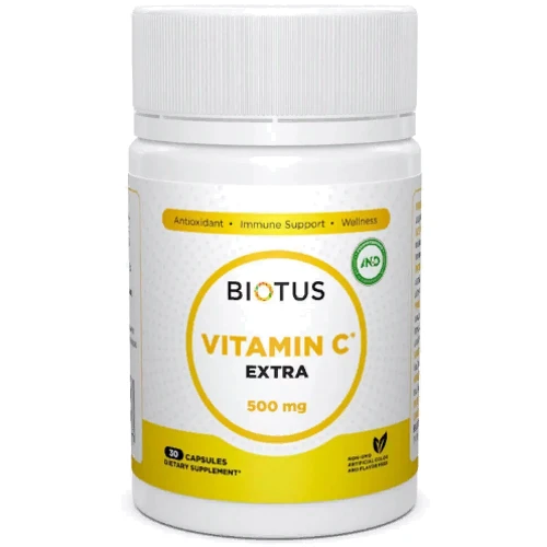 Biotus Vitamin C Extra 500 mg Вітамін С Екстра 30 капсул
