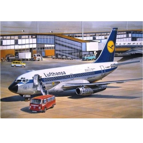 Модель Eastern Express Гражданский авиалайнер Boeing 737-100 (EE14415)