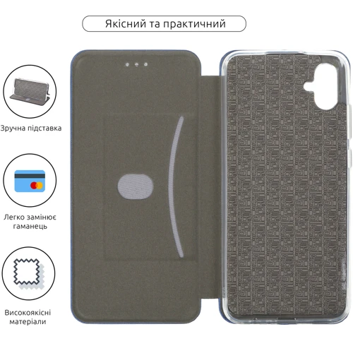Чехол для телефонов Fashion Classy Blue for Samsung Galaxy A04e / M04 / F04: Тип чехол-книжка