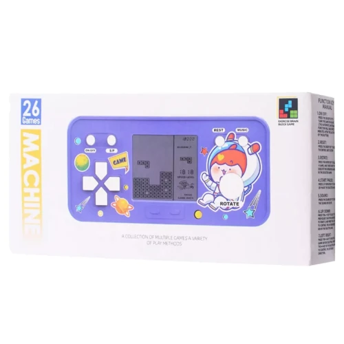 Портативна ігрова консоль PRC Tetris T15 purple: Рекомендований вік от 3 лет