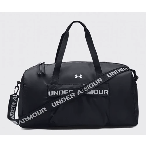 Женская сумка UA Favorite Duffle 28L черная 49.5х26х24 см (1369212-001)