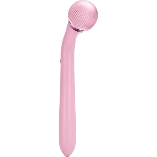 Массажер Звуковой ролик для лица GESKE Sonic Facial Roller 4 в 1 Pink (GK000040PK01)