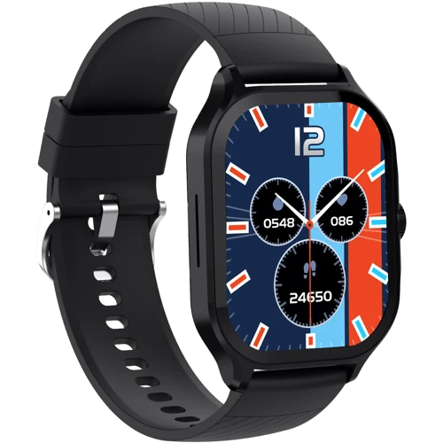 Смарт-часы Globex Smart Watch Urban Black: Фитнес-функции Шагомер, Подсчет калорий, Пульсоксиметр, Пульсометр, GPS-модуль, Секундомер