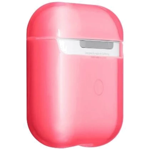 Чехол для наушников LAUT Crystal X Electric Coral (L_AP_CX_R) for Apple AirPods 2 2019: Материал Пластик