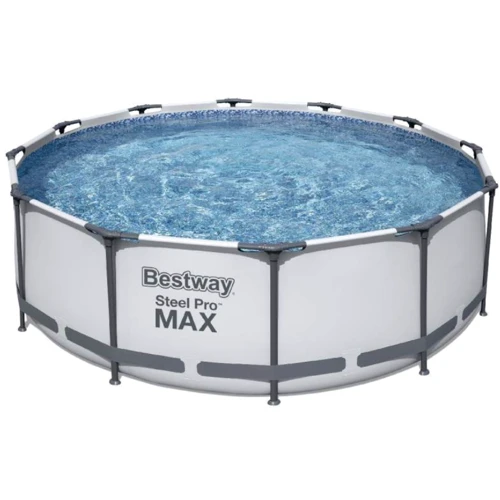 Бассейн Bestway каркасный круглый 366-100 см (56260) (фильтр-насос, ремкомплект, 42-110-26.5 см) фото 1