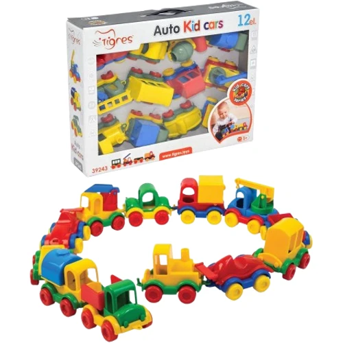 Набор машин Tigres Kids cars 12 шт (39243): Производитель Tigres