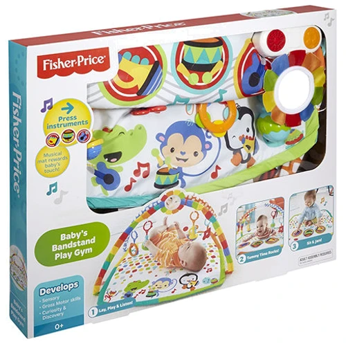 Килимок Fisher-Price Оркестр (DFP69): Особливості ігрові дуги