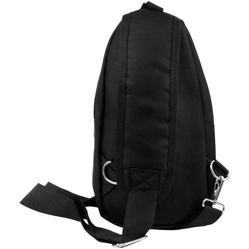 Мужская сумка-слинг DNK Leather черная (DNK-JOKER-2-BAG-1): Материал Полиэстер