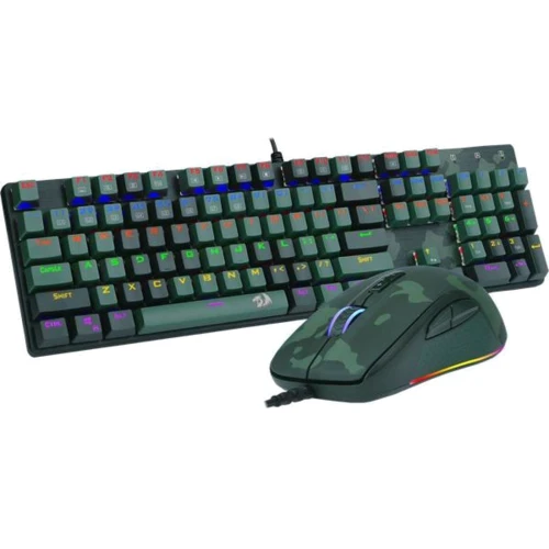Комплект проводной Redragon S108 USB Camouflage (78310): Назначение Для ПК
