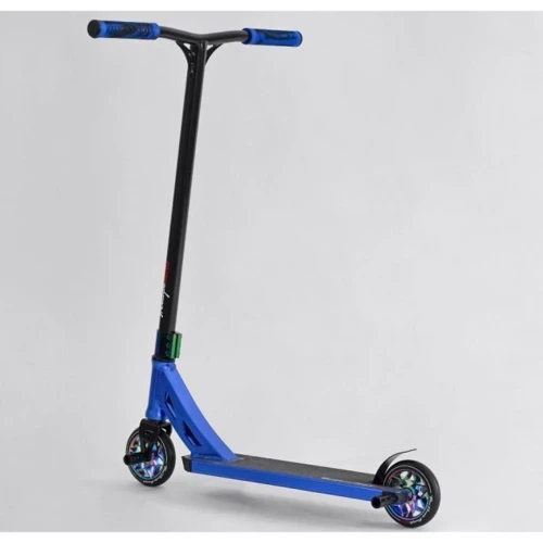 Самокат трюковый Best Scooter синий (N-12740): Тип колес литые