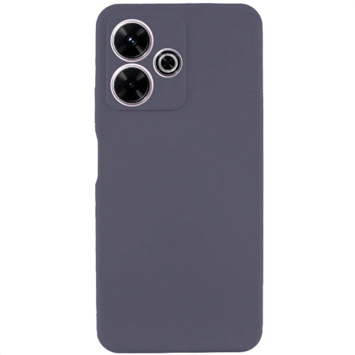 Чехол для телефонов Lakshmi Premium Case Silicone Cover Full Camera Dark Gray for Xiaomi Redmi 13 4G / Poco M6 4G