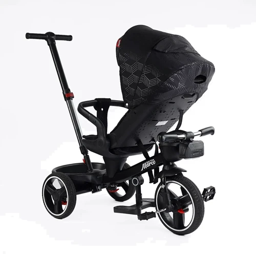 Дитячий велосипед Best Trike 3-х колісний чорний (9155/704-15): Діаметр коліс, дюймів 10