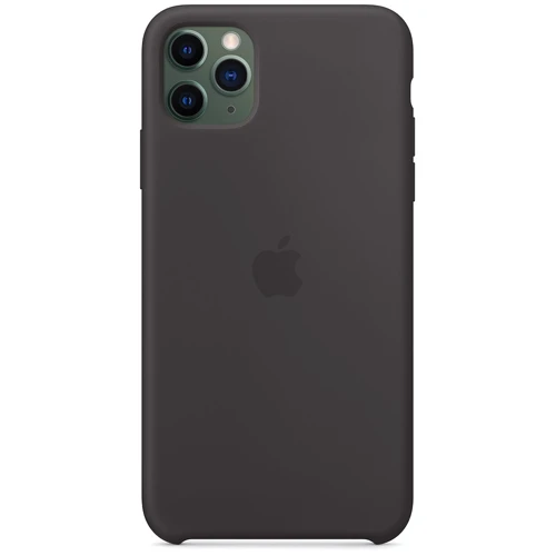 Чохол для iPhone Apple Silicone Case Black (MX002) for iPhone 11 Pro Max: Тип чохла накладка на задню частину