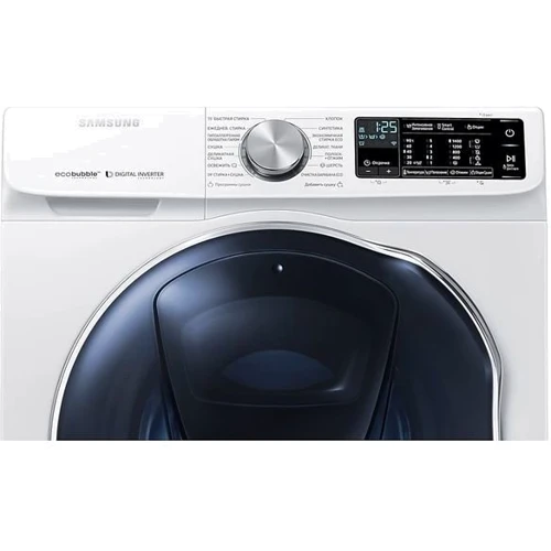 Стиральная машина Samsung WD10N64PR2W/UA: Загрузка белья (стирка), кг 10.5