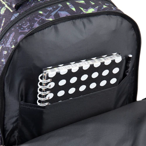 Рюкзак GoPack Сity 162-1 Crazy GO21-162L-1: Корпус рюкзака Мягкий
