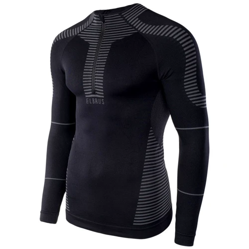 Термолонгслив Elbrus Radiav Top (RADIAV TOP-BLACK) 48-50 (M-L) чорний: Склад Еластан, поліестер, нейлон