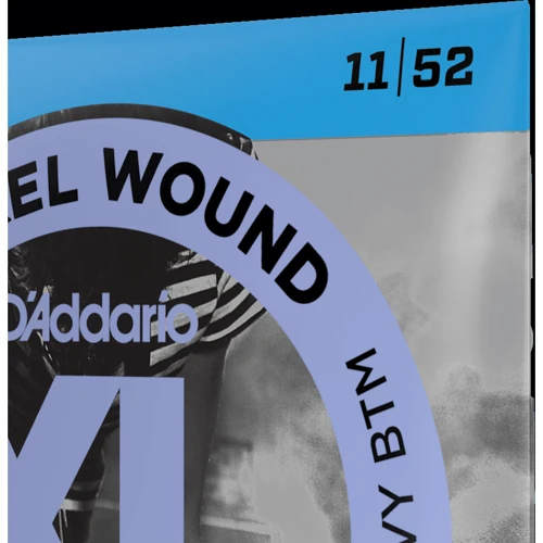 Струна для гитар Струны для электрогитар D'ADDARIO EXL116 XL NICKEL WOUND MEDIUM TOP/HEAVY BOTTOM (11-52): В комплекте Набор из 6 струн