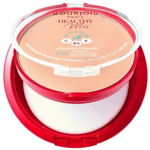 Bourjois Healthy Mix With Vitamin Clean & Vegan Компактна пудра №02 Vanilla 10 g: Призначення Матирование, Выравнивание