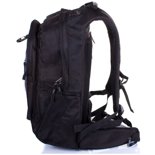 Мужской рюкзак Onepolar черный (W919-black): Застежка Молния