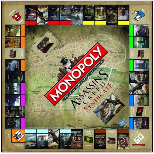 Настольная игра Monopoly Assassins Creed Syndicate (25768): Возраст от 10-ти лет
