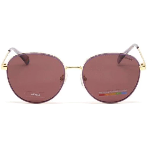 Солнцезащитные очки Polaroid PLD 6215/S/X круглые (S9E56KL): Пол Унисекс