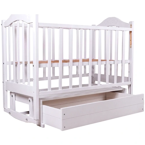 Кровать Babyroom Дина D301 маятник, ящик белая (620955): Тип классическая