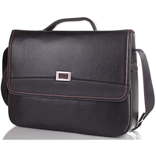Мужской портфель Bonis черный (SHIXL8169-black): Застежка Молния
