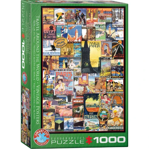 Пазл Eurographics Вокруг света, 1000 элементов (6000-0755)