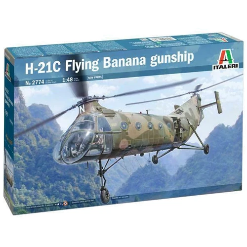 Истребитель ITALERI H-21C Flying Banana Gunship