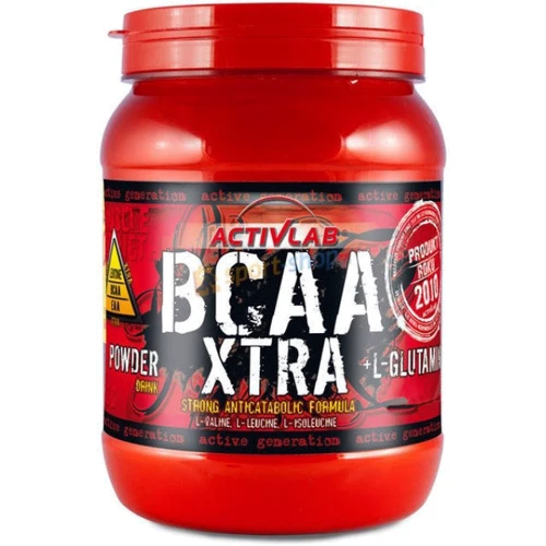 Амінокислота для спорту Activlab BCAA Xtra Powder 500 g /50 servings/ Strawberry