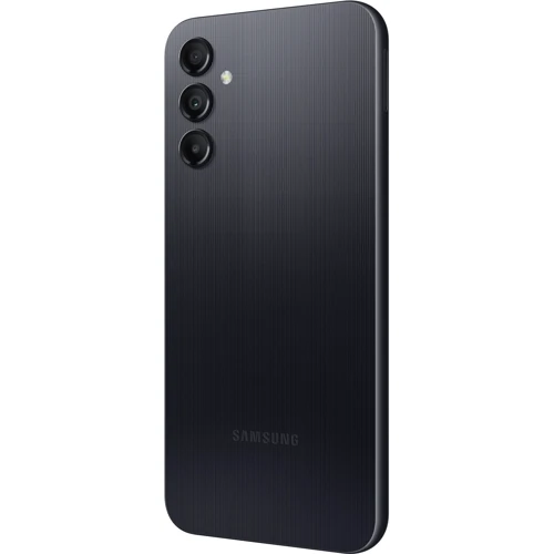 Смартфон Samsung Galaxy A14 4/128GB Black A145F: Камера Потрійна 50 МП (f/1.8) + 5 МП (f/2.2) + 2 МП (f/2.4) / LED спалах / HDR / Панорама / Фронтальна 13 МП (f/2.0)