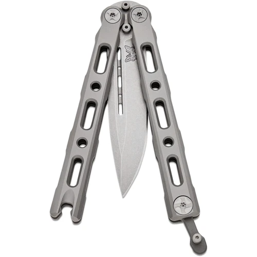 Нож Benchmade Laro, balisong, titanium, 82 (82): Тип ножа Тактический