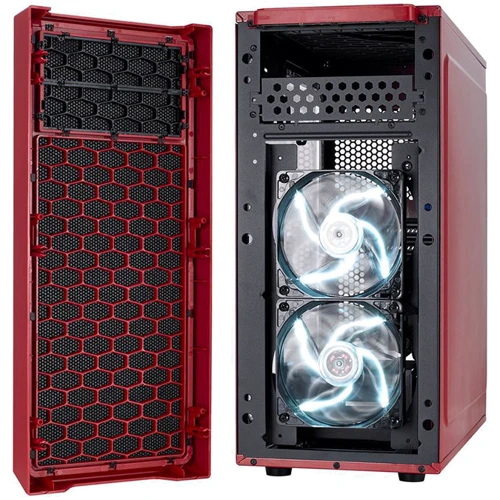 Корпус Fractal Design Focus G Mystic Red (FD-CA-FOCUS-RD-W): Форм-фактор материнской платы ATX/MicroATX/Mini-ITX